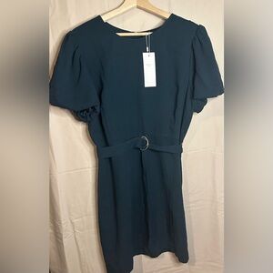 Elegant Teal Dress